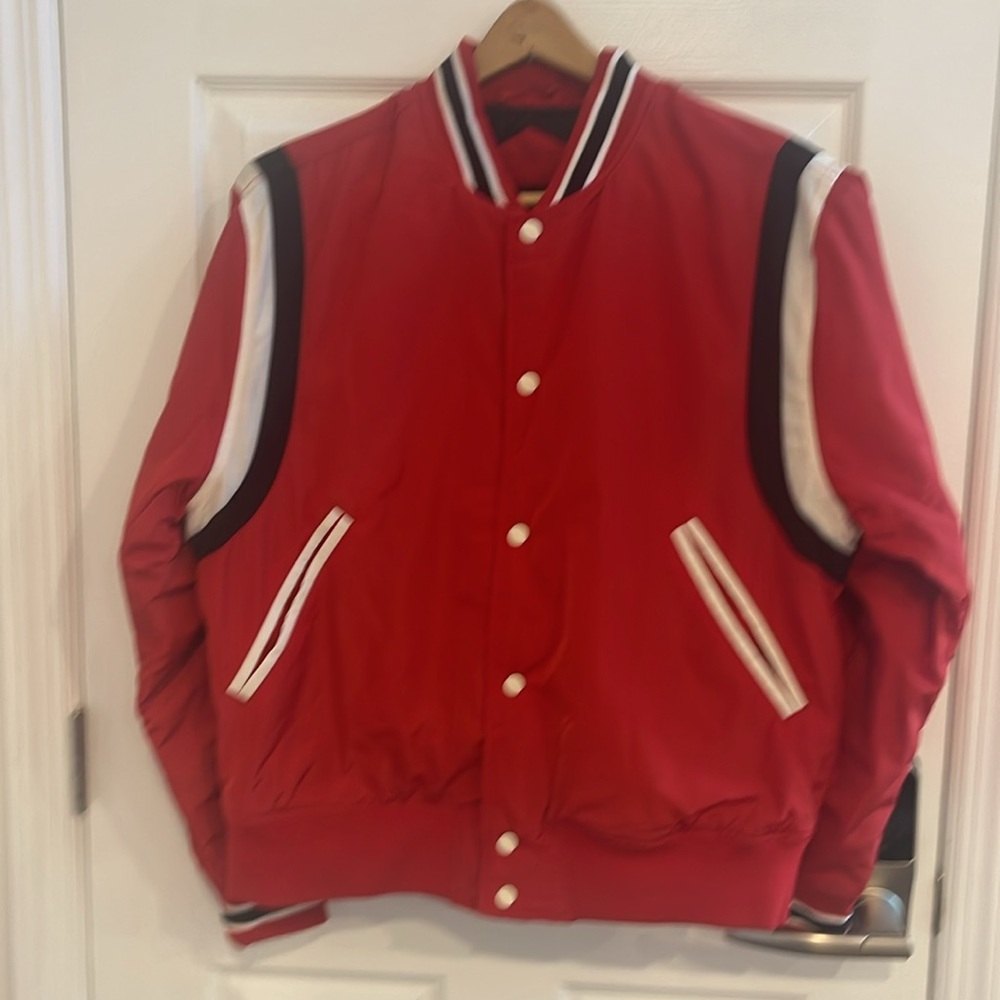 Red Lckr Varsity Jacket - Picture 3 of 7